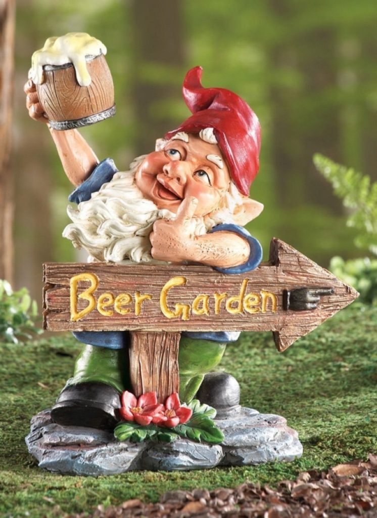 Beer Garden Gnome Lawn Ornament Fresh Garden Decor