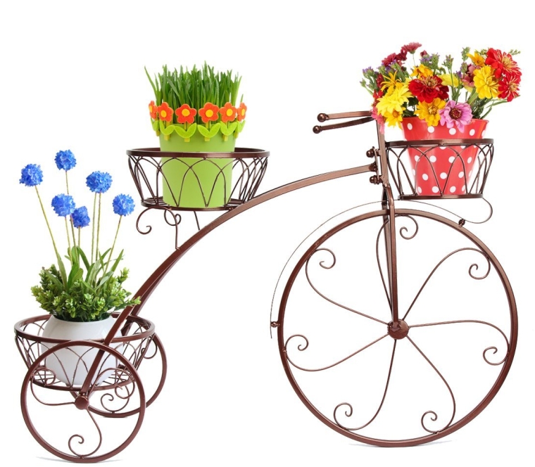 Bronze Vintage Parisian Style Tricycle
