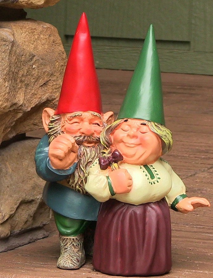 Arnold and Sarah Gnome