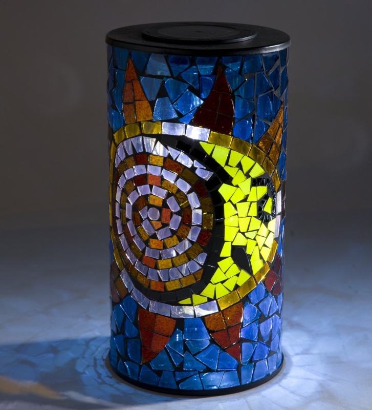 Mosaic Solar Lantern