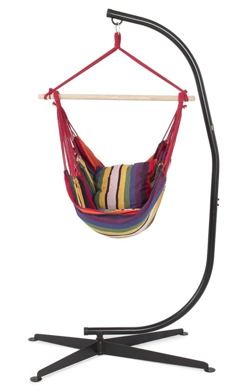 Hammock Chair with C Frame Stand