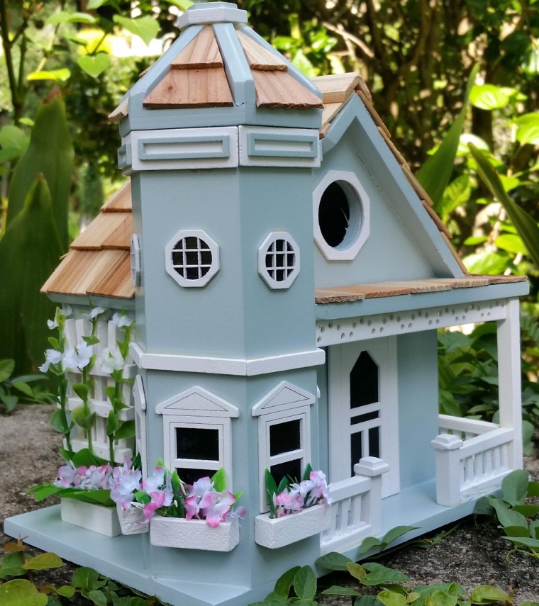 Flower Cottage Birdhouse