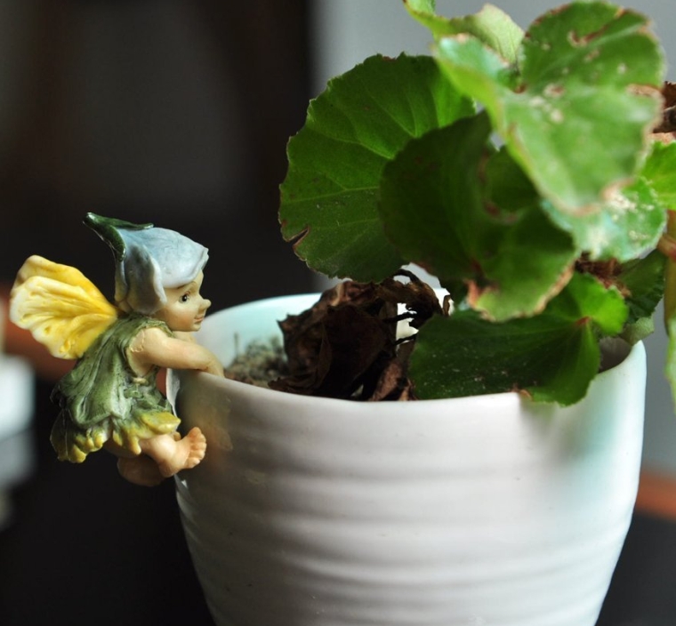 Miniature Fairy Garden and Terrarium Fairy Baby