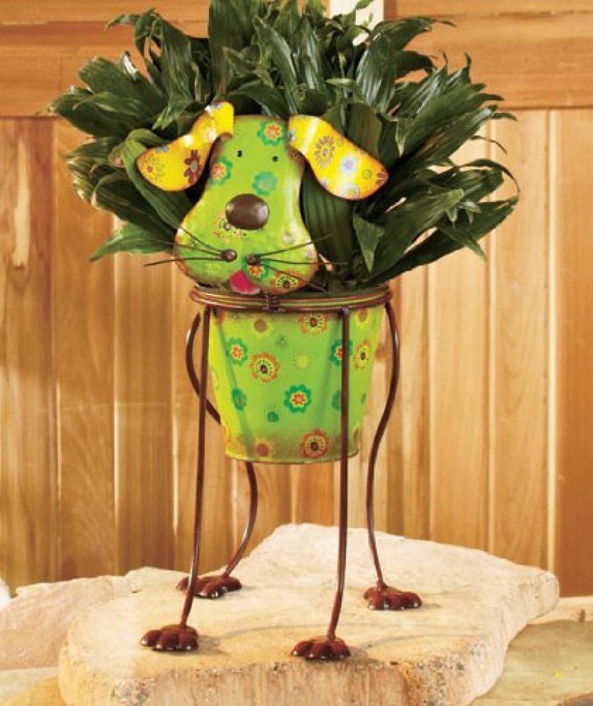 Dog Garden Planter Fresh Garden Decor