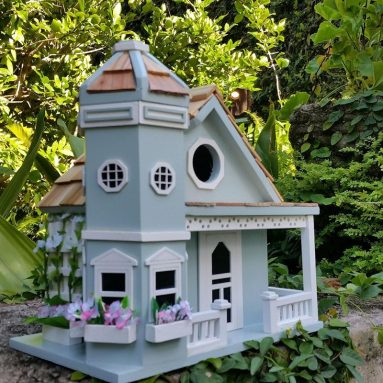 Charming Wood Birdhouse