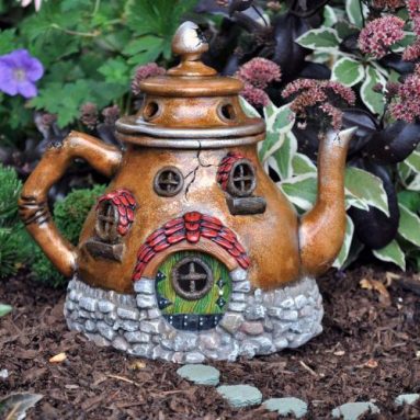 Fairy Garden Tea Pot House