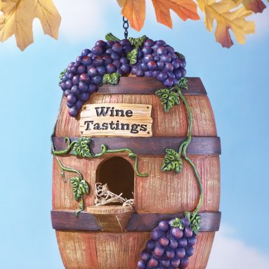 Grapevine Vineyard Hanging Birdhouse