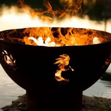 Kokopelli Fire Pit Fuel Type