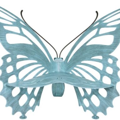 Large Butterfly Bench