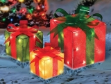 Lighted Gift Box Christmas Outdoor Decorations