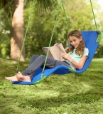 Outdoor Hanging Chaise Lounge Chair Tree Swing
