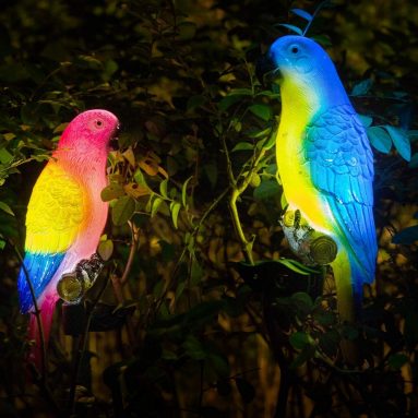 Solar Outdoor Decoration Lights- Parrot Light-Colored Decoration Lights