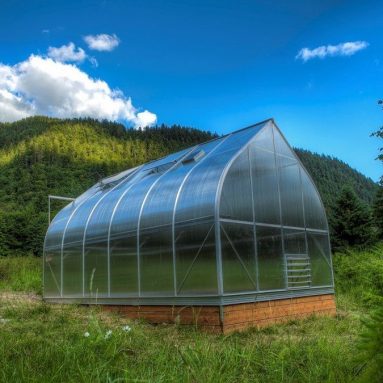 Twin-wall Polycarbonate Greenhouse, ClimaPod Virtue Complete kit