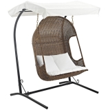 Vantage Outdoor Patio Wood Swing Chair